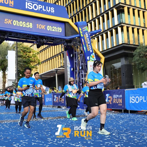 Race photo from ISOPLUS RUN 2026 - JAKARTA