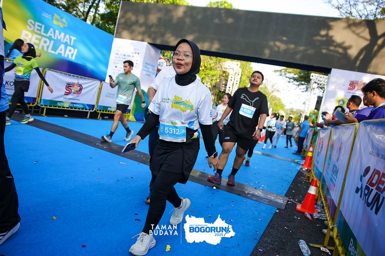 Race photo from Taman Budaya x BOGORUN 2025