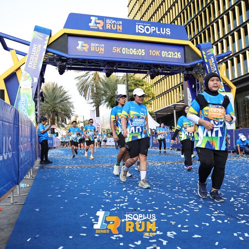 Race photo from ISOPLUS RUN 2026 - JAKARTA