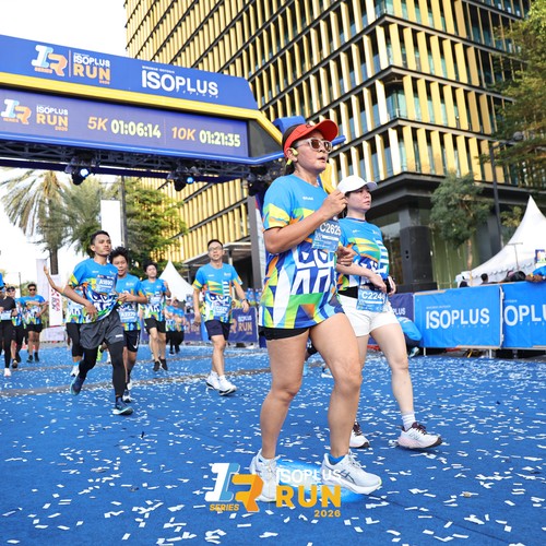 Race photo from ISOPLUS RUN 2026 - JAKARTA