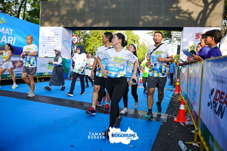 Race photo from Taman Budaya x BOGORUN 2025