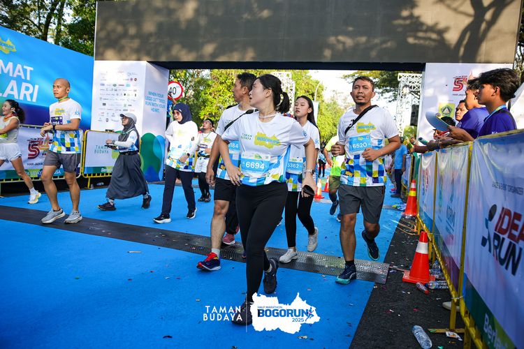 Race photo from Taman Budaya x BOGORUN 2025