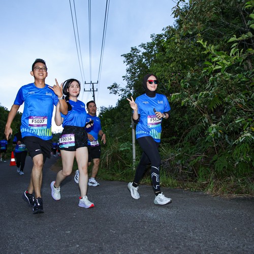 Race photo from Belitung Multisport Festival