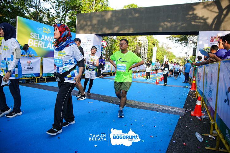 Race photo from Taman Budaya x BOGORUN 2025