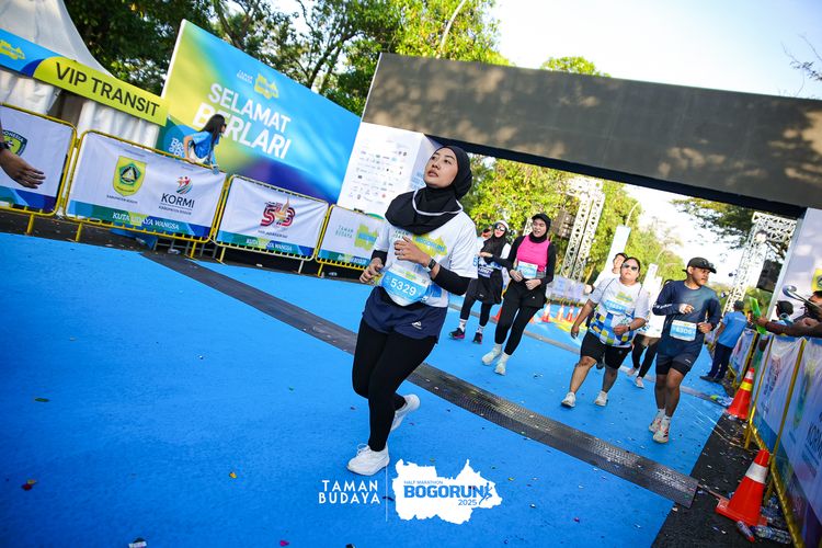 Race photo from Taman Budaya x BOGORUN 2025