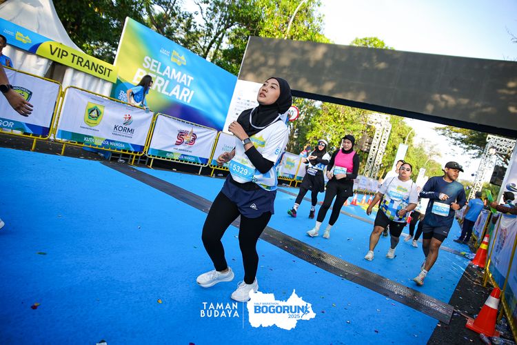 Race photo from Taman Budaya x BOGORUN 2025