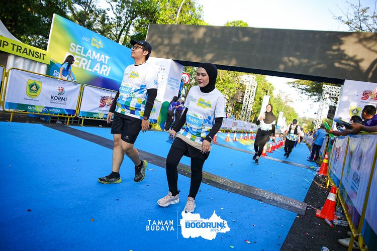 Race photo from Taman Budaya x BOGORUN 2025