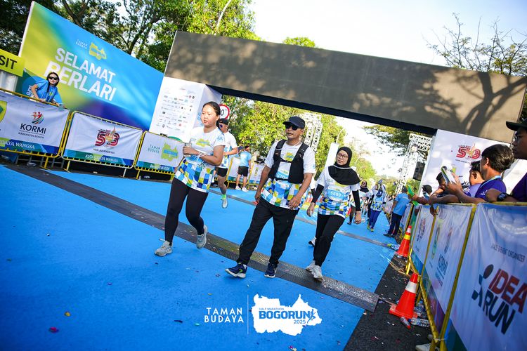 Race photo from Taman Budaya x BOGORUN 2025