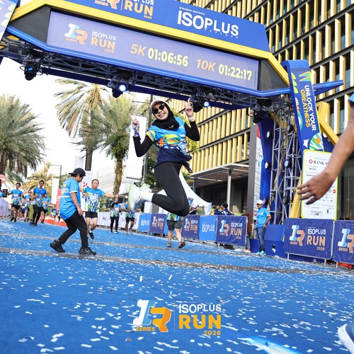Race photo from ISOPLUS RUN 2026 - JAKARTA