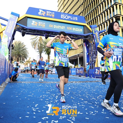 Race photo from ISOPLUS RUN 2026 - JAKARTA