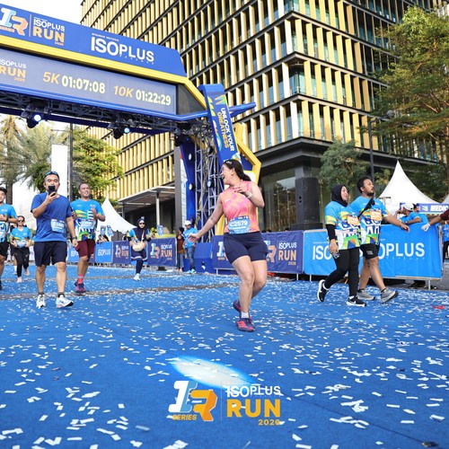 Race photo from ISOPLUS RUN 2026 - JAKARTA