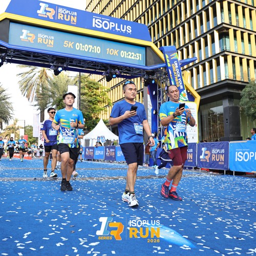 Race photo from ISOPLUS RUN 2026 - JAKARTA
