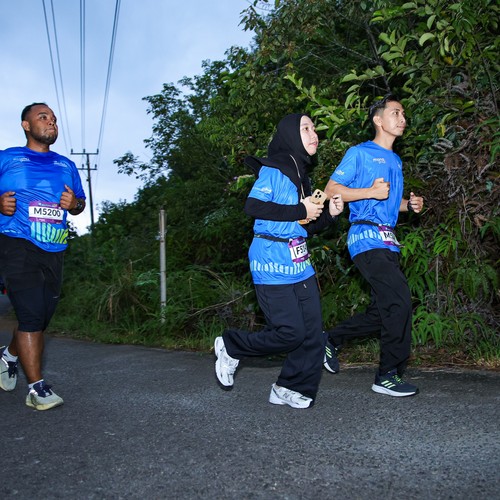 Race photo from Belitung Multisport Festival