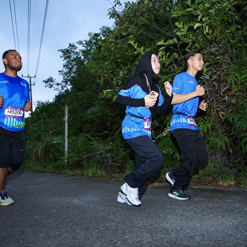Race photo from Belitung Multisport Festival
