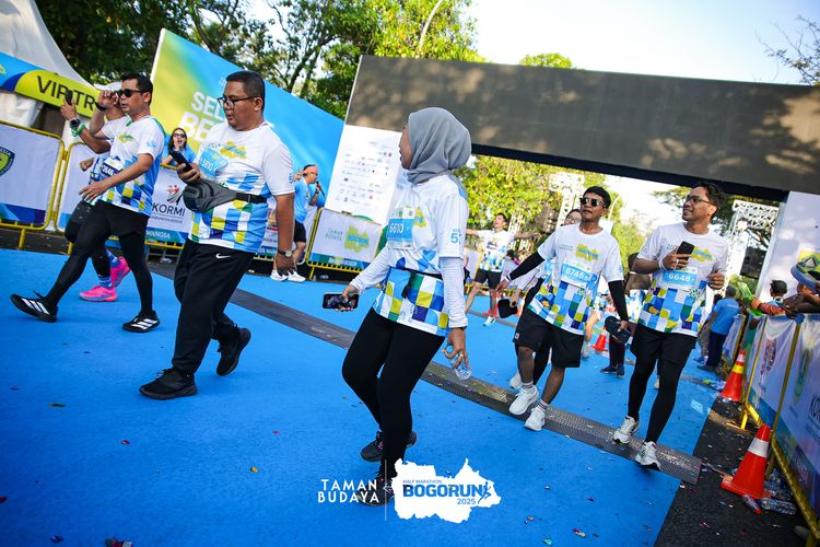 Race photo from Taman Budaya x BOGORUN 2025