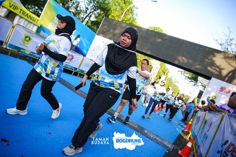 Race photo from Taman Budaya x BOGORUN 2025