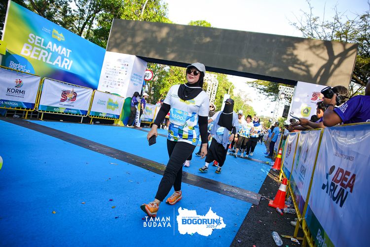 Race photo from Taman Budaya x BOGORUN 2025