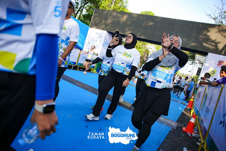 Race photo from Taman Budaya x BOGORUN 2025