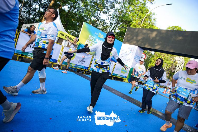 Race photo from Taman Budaya x BOGORUN 2025