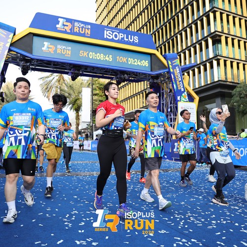 Race photo from ISOPLUS RUN 2026 - JAKARTA