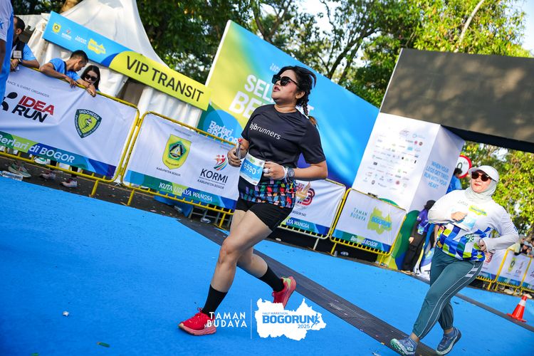 Race photo from Taman Budaya x BOGORUN 2025