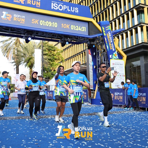 Race photo from ISOPLUS RUN 2026 - JAKARTA