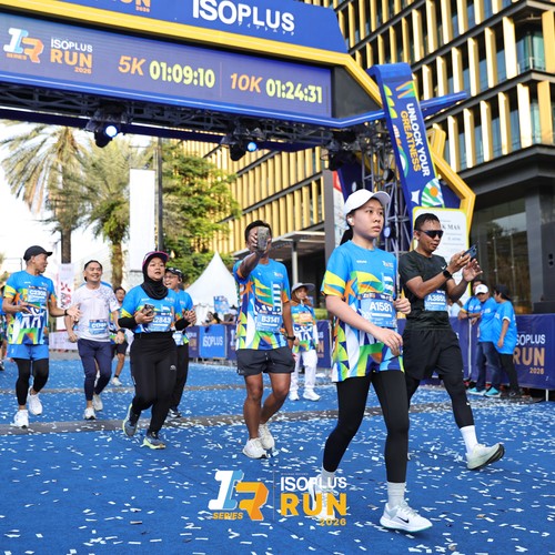 Race photo from ISOPLUS RUN 2026 - JAKARTA