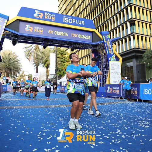 Race photo from ISOPLUS RUN 2026 - JAKARTA