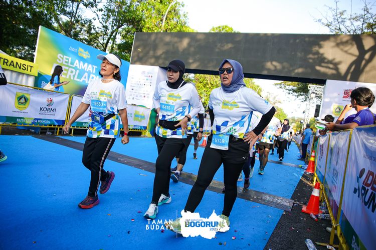 Race photo from Taman Budaya x BOGORUN 2025