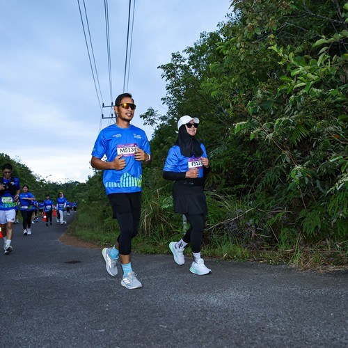 Race photo from Belitung Multisport Festival