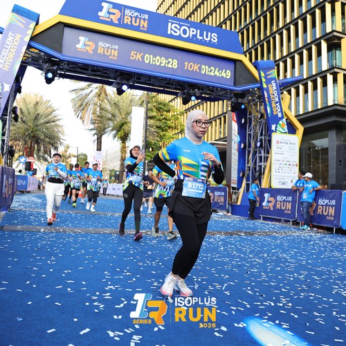 Race photo from ISOPLUS RUN 2026 - JAKARTA