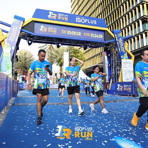 Race photo from ISOPLUS RUN 2026 - JAKARTA