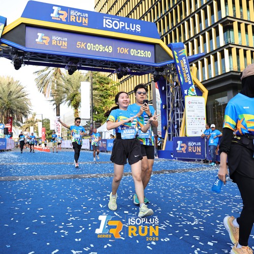 Race photo from ISOPLUS RUN 2026 - JAKARTA