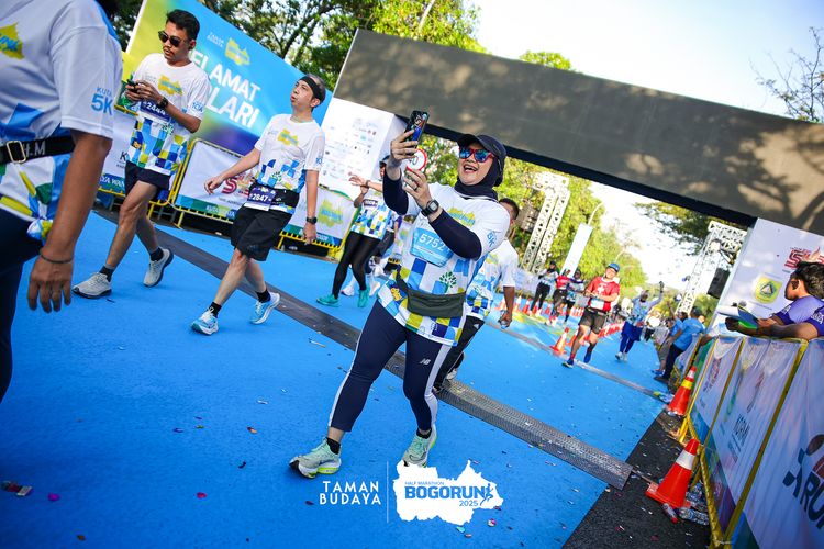 Race photo from Taman Budaya x BOGORUN 2025