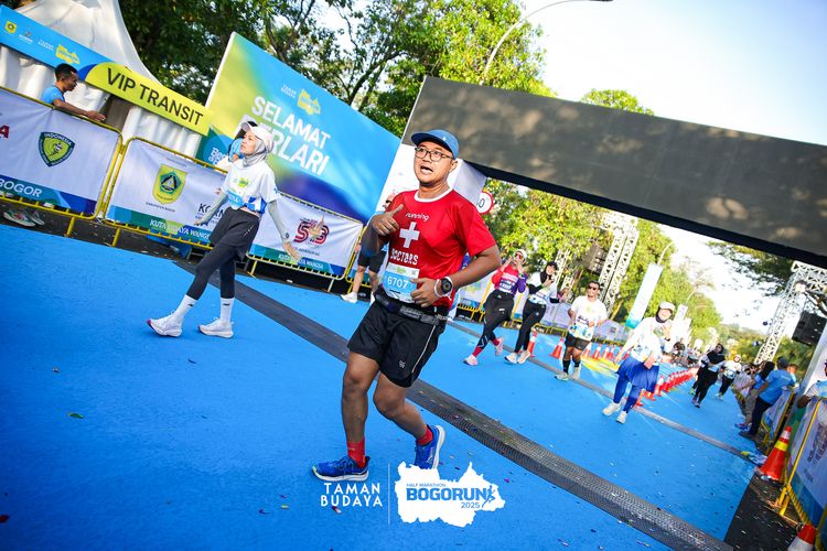 Race photo from Taman Budaya x BOGORUN 2025