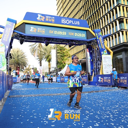 Race photo from ISOPLUS RUN 2026 - JAKARTA