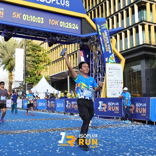 Race photo from ISOPLUS RUN 2026 - JAKARTA
