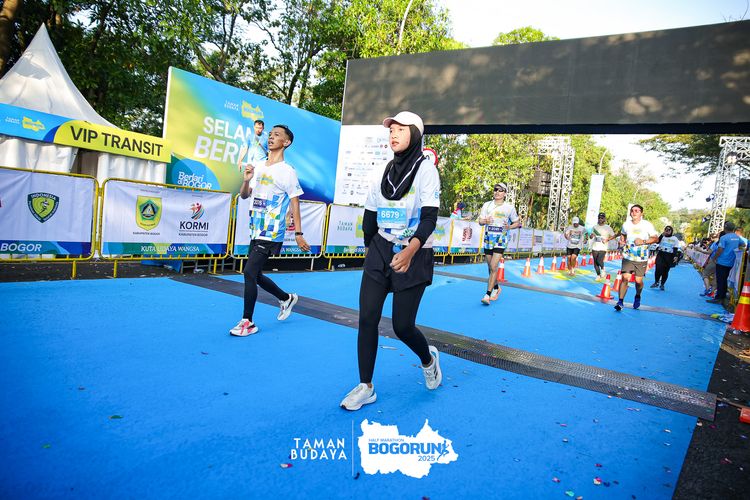 Race photo from Taman Budaya x BOGORUN 2025