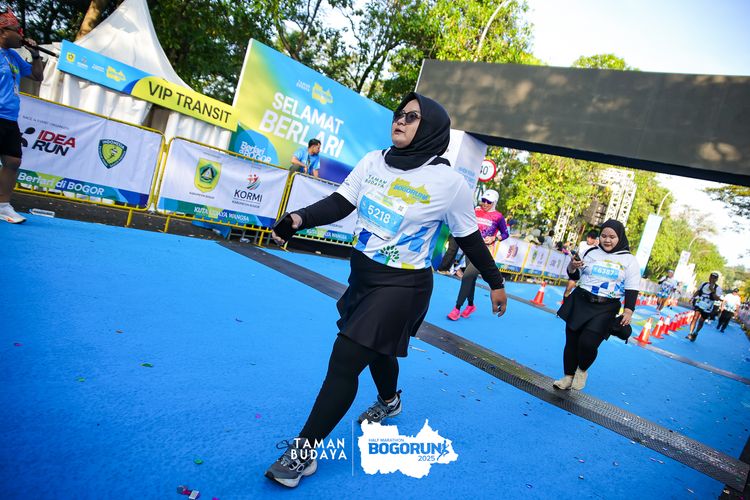 Race photo from Taman Budaya x BOGORUN 2025