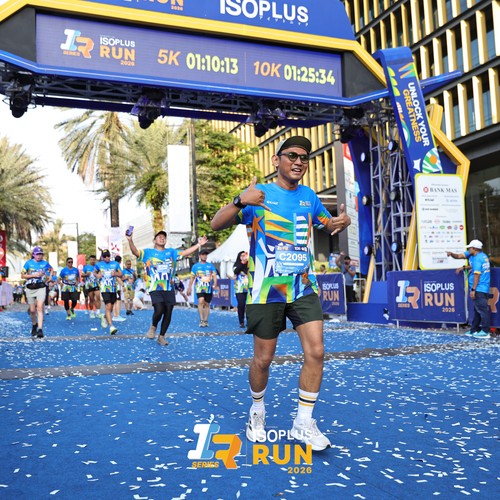 Race photo from ISOPLUS RUN 2026 - JAKARTA