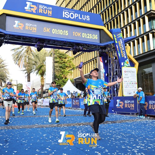 Race photo from ISOPLUS RUN 2026 - JAKARTA