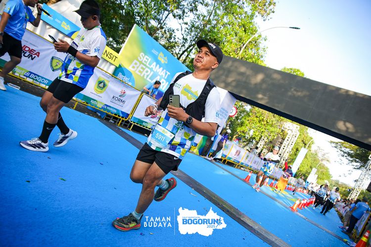 Race photo from Taman Budaya x BOGORUN 2025