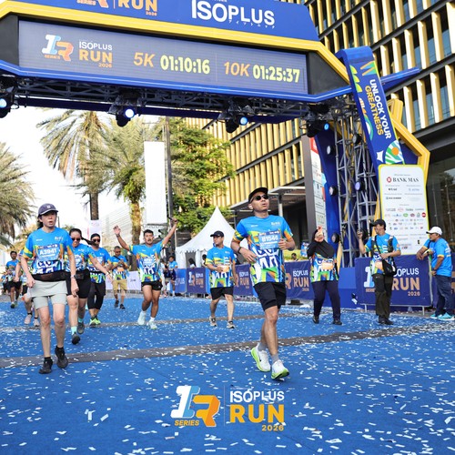 Race photo from ISOPLUS RUN 2026 - JAKARTA