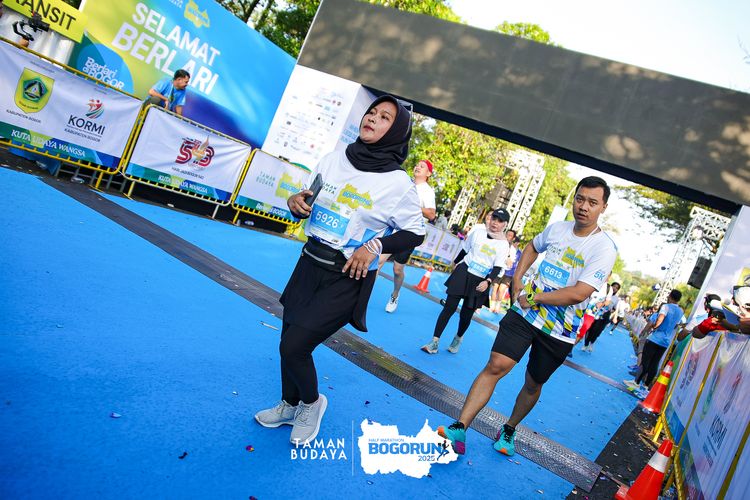 Race photo from Taman Budaya x BOGORUN 2025