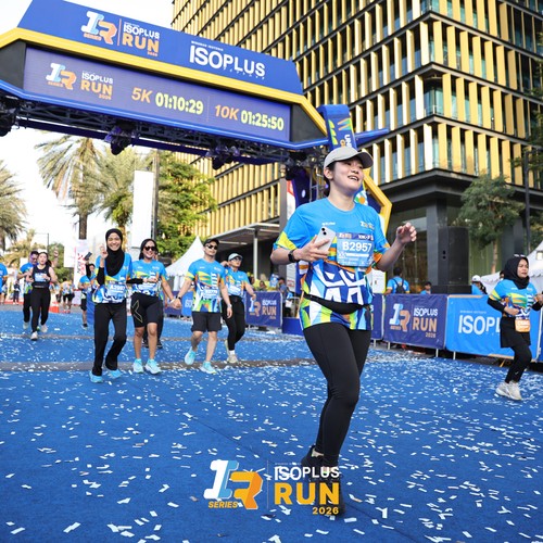 Race photo from ISOPLUS RUN 2026 - JAKARTA