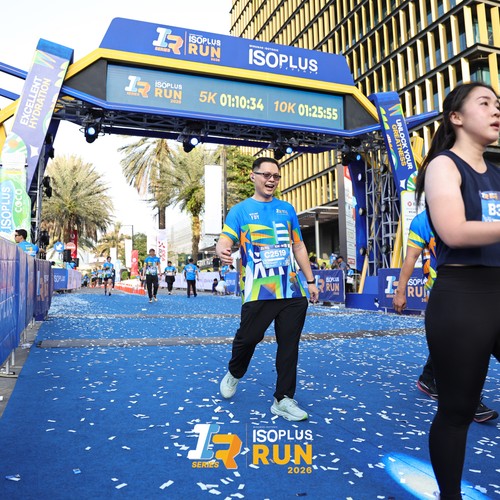Race photo from ISOPLUS RUN 2026 - JAKARTA