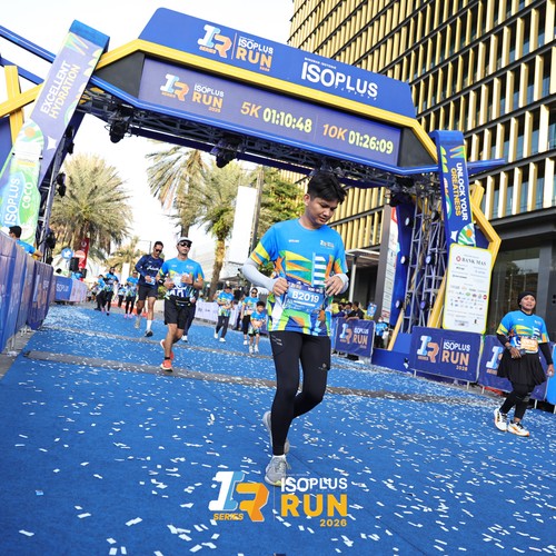 Race photo from ISOPLUS RUN 2026 - JAKARTA