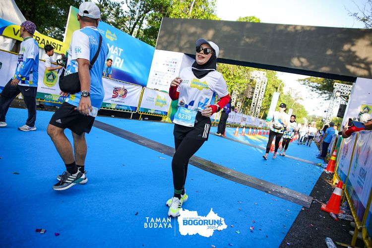 Race photo from Taman Budaya x BOGORUN 2025