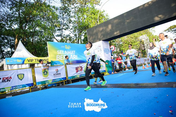 Race photo from Taman Budaya x BOGORUN 2025