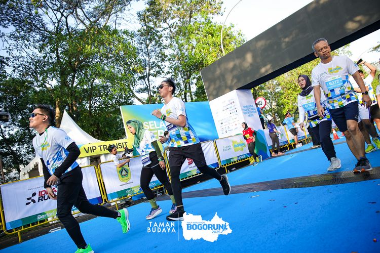 Race photo from Taman Budaya x BOGORUN 2025